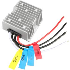 uxcell DC12V/24V to DC 5V 30A 150W Waterproof Power Supply Module Voltage Converter Regulator Transformer