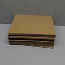 RLAVBL 50 Pack 8.5x11 Corrugated Cardboard Sheets, Flat Cardboard Inserts for Shipping, Mailing, Packing, DIY Crafts
