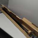 Umbra Twilight Double Curtain Rod Set  Wrap Around Design is Ideal for Blackout or Room Darkening Panels, 66-144 Inch, Black