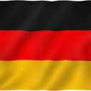 Anley Fly Breeze 3x5 Foot Germany Flag - Vivid Color and Fade proof - Canvas Header and Double Stitched - German Flags Polyester with Brass Grommets 3 X 5 Ft