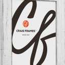 Craig Frames 26x33 Rustic White Poster Frame, Gallery Wall Decor for Photos
