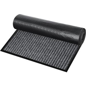 ToLanbbt Commercial Floor Mat 4' x 10' Front Door Mat Extra Large, Industrial Hallway Runner Rug Heavy Duty Outdoor Indoor Utility Mat Low Profile Entryway Carpet Non Slip Backing for Home Office