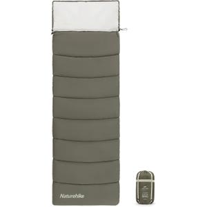 Naturehike Camping Sleeping Bag for Adults, 36/54℉, Spliceable Double Sleeping Bag 3 Seasons, Lightweight Waterproof Sleep Bags for Cold&Warm Weather