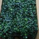 Artificial Grass Wall Panel,10"x 10"(16P) 4-Layer Leaf UV-Anti Greenery Faux Boxwood for Indoor,Outdoor Patio Balcony Privacy & Ivy Fence Covering Privacy, Garden, Backyard Wall Backdrop Decor (10"x10" 16)