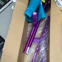 Forearm Crutches Pair Folding Forearm Crutches Anti-Drop Cuff Reduces The Hassle of Picking Up Forearm CrutchComfortable Grip and Wear-Resistant, Non-Slip Forearm Crutches (Violet)