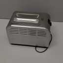 Toaster 2 Slice, Consciot Smart Touch Screen Toasters with 6 Browning Levels, Timer, Reheat/Defrost/Cancel, Extra-Wide Slots, Removable Crumb Tray, Auto Pop-up & Anti Jam, Peak 925W, Stainless Steel