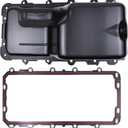 Engine Oil Pan with Gasket Drain Plug for Ford F150 5.4 2008-2010, Expedition 2009-2014, Lincoln Navigator 2009-2014