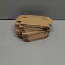 Rectangle Window Soap Boxes – Kraft Recyclable Packaging for Handmade Soap, Elegant Artisan Packaging for Weddings, Boutiques, Craft Fairs – Made in USA – 2 3/4" x 3 13/16" x 1 3/16" - 50 Pack