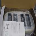 4 Slice Toaster Roter Mond Retro Stainless Steel with Bagel Defrost Cancel Function, 6 Browning Settings, Extre Wide Slot and Removable Crumb Tray, Cream, ST033