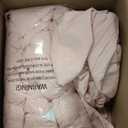 Love's cabin Twin Comforter Set Pink, 5 Pieces Twin Bed in a Bag, All Season Bedding Sets with 1 Comforter, 1 Flat Sheet, 1 Fitted Sheet, 1 Pillowcase and 1 Pillow Sham