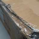 SIMPLIHOME Randolph Counter Stools (Set of 2) - 28 Inch Seat Height Upholstered Bentwood Kitchen Seats in Mocha Woven Fabric, Mid Century Modern Seating with Curved Backrest and Chrome Footrest