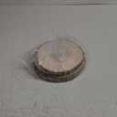 Prsildan 4 Pack Large Wood Circle Slices, 8 to 10 Inches DIY Unfinished Wood Table Centerpieces, Natural Rustic Round Crafts for Indoor Christmas Wedding Party Dcor