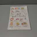 2 x Wall Calendar 2026 Vertical Monthly Wall Calendar 12 Month Hanging Wall Planner8.3" X 11.7 ", Thick Paper, Cute Design (Beige)