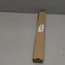 2 Pack Magnetic Curtain Rods for Metal Door, Adjustable 18 to 30 Inch Curtain Rod, 3/8" Diameter Magnet Rods for French Doors Window Cafe(White, 2Pack)