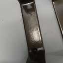 KAMANINA 1 Inch Curtain Rod Telescoping Single Drapery Rod 28 to 48 Inches (2.3-4 Feet), Pack of 2 Antique Bronze Curtain Rods for Windows 16 to 44 Inches, Netted Texture Finials