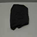 24x43 Inch Round Spandex Cocktail Tablecloth, Black Elastic Fitted Highboy Bar Table Cloth, High Top Circular Base Adjustable Pub Table Cover for Wedding Pool Party Anniversary