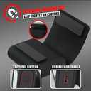 Running Lights 4 Pack Safety Jogging LED Light for Runners and Joggers High Visibility Reflective Running Gear with USB Charging Line and Strong Magnetic Clip for Night Running Walking Hiking