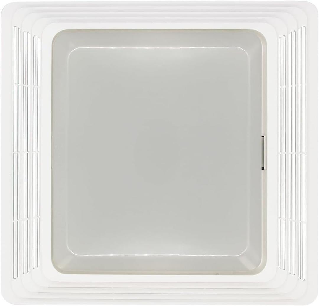 Thaekuns S97014094 Ventilation Fan Grille Lens Assembly for Broan Nutone 678, 679, 679FL, 679FLT, 680, 680FL, 680FLT, M680, HD50L, HD80L Bathroom Vent Exhaust Fan Cover