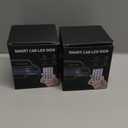 Led Sign for Car Windshield, Programmable LED Scrolling Flexible Screen Digital Display, APP Control, Advertising LED Sign with Remote, DIY Pattern Animation (Black, 3"x7")