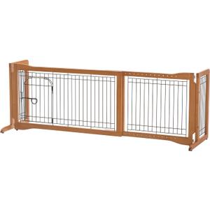 Richell Pet Sitter Freestanding Gate Plus, Pressure-mount Dog Gate, 22"x20"