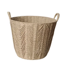 Seagrass Planter Basket Set Of 3 Pcs 11x15, 12x16, 15x17