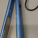 Nano Titanium Flat Iron Hair Straightener, Digital Flat Iron for Pro Salon Results, Styling Tool for All Hair Types (Blue)