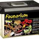 Exo Terra Faunarium, Plastic Reptile Terrarium, Medium