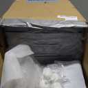 4 Tier Stackable Plastic Storage Bins with Lid and Wheels - 23 QT Closet Organizers and Storage, Foldable Storage Containers, Organization and Storage Boxes for Craft, Home, Pantry, Dorm, Grey