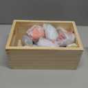 Wooden Play Food for Toddlers, Fruit and Veggies Cutting Set for Kids, Pretend Food Play Kitchen Accessories for 3 4 5 6 7 Years Old Boys & Girls