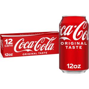 Coca-Cola, 12 fl oz, 12 Pack (BB: October 13, 2025)