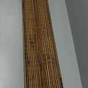UNISHADES Cordless Bamboo Roman Shades for Windows, Blinds Size (42.5" W × 64" H) Colour (Light Filtering Tatami)