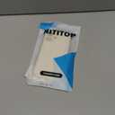 NITITOP Compatible with iPhone 16 Case Cute Aesthetic Love Hearts Bow Knot Pattern for Women Girl Bowknot Slim Fit TPU Bumper Shockproof Full Camera Protection Cover - White