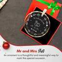 Wedding Gifts - Mr and Mrs Gifts - Marriage Engagement Gift Ideas for Couples, Future Mr and Mrs Gift Ideas-Her Just Married Ornaments - Just Married Decorations Bridal Shower Ornaments