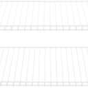 Rubbermaid Configurations 26" Shelving Kit, Set of 2 Shelves (Uprights not included), White, Expandable, Organization for Home/Laundry/Bathroom/Mudroom/Pantry/Linen Closet/Garage