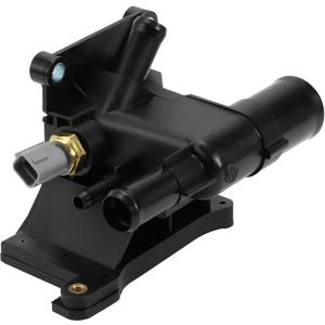Car Thermostat for Mazda 6 2.5L 2009-2013 Inner Engine Coolant Thermostat Housing Assembly for Mazda 3 2007-2013 for Mazda CX-7 2010-2012 No.LF941517Z Plastic Black
