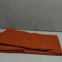 Terracotta Curtains Extra Long for Living Room 2 Panels Rod Pocket Home Fashion Airy Elegant Sheer Window Drapes for Patio Sliding Door French Dining Doorway Wedding Backdrop Home Decor 52 x 108 Inch