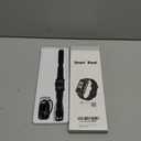 Fitness Tracker with Heart Rate/Blood Oxygen/Sleep Monitor, 20+ Sports Modes Smart Watches for Women/Men, Activity & Step Tracker Smart Watch for Android/iOS Phones (Dark Black)