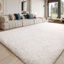 Sour Lemon 8x10 Area Rugs for Bedroom, Living Room Fluffy Rug, Large Area Rug Shag Shaggy Carpet Soft Plush Furry Bedside Rugs, Machine Washable Area Rugs for Kids Girls Boys Home Decor Anti Slip