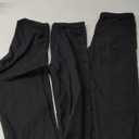 HASMES 3 Pack Girls Flare Leggings Kids Bell Bottom High Waisted Dance Yoga Pants Activewear 10-12Y