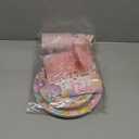 120PCS Two Sweet Birthday Party Supplies Two Sweet Donut Ice Cream Decorations for Baby Girl 2nd Second Birthday Tableware Set Plates Napkins Cups Set for 20 Guests