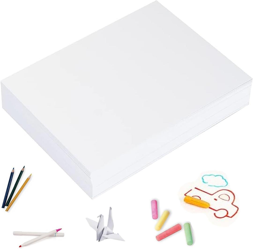 9"x12" Sketching Drawing Paper for Art Craft Supplies, White Paper for Drawing 200 Sheets