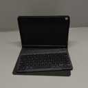 for Amazon Fire HD 10 11th Gen 2021 Tablet Case with Keyboard, 10 Plus 13th Gen 2023 10.1 inch Multi-Angle Folio Cover with Stylus Pen Holder, Magnetic Detachable Wireless Keyboard, Black