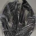 Plastic Hangers - Black Clothes Hanger No Shoulder Bumps & 360Swivel Hook, Thin, Space Saving for Closet, Non Slip, Fit for Suits Pants Heavy Duty Adult Coat - 30 Pack