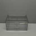 2 Pack Clear Makeup Storage Drawer, 12''W Stackable Bathroom Organizers and Storage Drawer, Acrylic Cosmetic Display Case For Vanity, Undersink, Cabinets, Desk Organizer