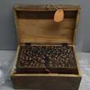 Mango Wood Boxes with Tree of Life Set/3