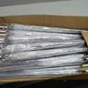 20 Pack Clear Umbrellas for Wedding Guests, Bulk Wedding Umbrellas for Outdoor Ceremony & Events, Auto Open Transparent Stick Umbrella with J Hook Handle for Photos, Light Rain Backup