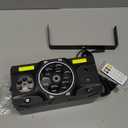 DJ Party Lights, 80W 6IN1 LED DJ Disco Light DMX & Remote Control, RGBW Bee-Eye Effect - Multi Patterns - White Strobe Effect, Sound Activated Stage Light for Wedding Dance Gig Bar Rave