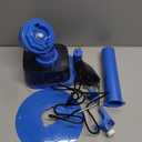 Yarn Winder, Electric Yarn Ball Winder for Crocheting, Efficiently Cake with Strong Tension Adjustable Speed Up to 13 oz, Automatic Spinner Wool for Knitting Enthusiast (Blue)