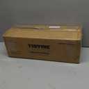 TIDYME Garage Wall Organizer | 48" Heavy-Duty Tool Storage Rack | Adjustable Double-Layer Hooks | 300 lbs Capacity | Carbon Steel Wall Mount Holder for Shovels, Rakes, Ladders & Power Tools (Black)