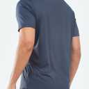 NORTHYARD Men's Workout Gym T-Shirts Lightweight Running Athletic Short Sleeve Quick Dry Shirt Tops (Gray)